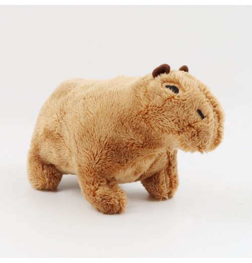 7inches Simulation Animal Capybara Plush Toys Cute Capybara Plush Dolls Stuffed Soft Animals Children Toy Kids Peluche Gift